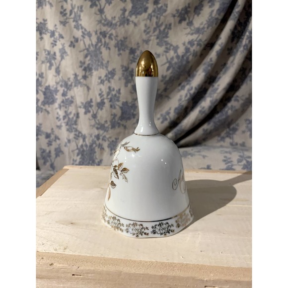 Norcrest Japan 50th Anniversary Chatillon Porcelain Bell - Picture 3 of 10